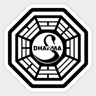 Dharma Intiative Swan Sticker